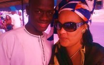 Photo : Kiné, la très belle femme de Thione Seck avec son fils