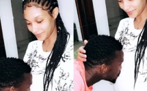 PHOTOS - Ibou Touré embrasse le ventre de son épouse Adja Diallo, enceinte de leur deuxième enfant