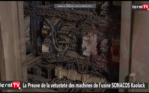 VIDEO - Découvrez la vétusté des machines de l'usine Sonacos de Kaolack