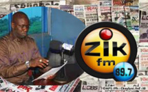 Revue de Presse ZIK FM du 8 Juillet 2019 par Ahmed Aidara