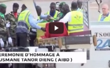 VIDEO - Les premières images de l'arrivée de la dépouille d'Ousmane Tanor Dieng à l'AIBD