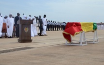 PHOTOS - AIDB: Les images de l'arrivée de la dépouille d'Ousmane Tanor Dieng