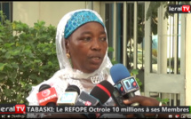 VIDEO - Préparatifs de la Tabaski: REFOPE de Kaolack décaisse 10 millions de nos francs pour ses membres