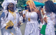 PHOTOS - Etats-Unis: Admirez l’époustouflant « sagnsé » de Ndiolé Tall « Diamant noir »