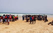 PHOTOS - Un homme meurt noyé à la plage de Diamalaye