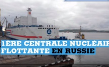 VIDEO - En Russie, la première centrale nucléaire flottante en route vers l'Arctique