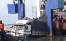 Ferry de Banjul : Un camion échappe à la plongée