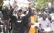 Ils marchaient contre la candidature de Wade : Quatre jeunes de Rewmi dont Thierno Bocoum arrêtés par la police  (Photos)