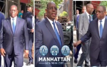 VIDEO - USA :  Macky Sall s'adresse  à Niang Kharagne LO: "Yangui fii, yangui snap..."