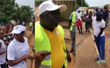 VIDEO - Journèe de nettoyage de la ville de PIRE sur l'initiative de Mamadou Ndoye BANE, Président du mouvement "WALLU PIRE".