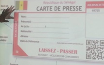 Code de la presse: Des spécimens de la Carte Nationale de Presse présentés aux journalistes
