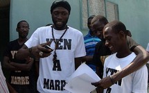 Kilifeu de Y en  a marre au sit- in du mouvement: « Le combat  ne fait que commencer »