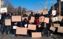 Les sénégalais de Paris manifestent devant le parlement européen