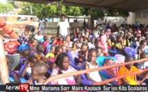 VIDEO - Kaolack: Mariama Sarr offre 30.000 Kits scolaires aux écoles de la région