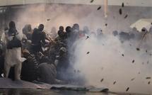 [Vidéo] La Police disperse la manifestation du M23