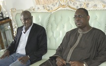 Mcky Sall hez Bara Tall cet après-midi