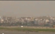 Atterrissage réussi pour un avion sans roues avant