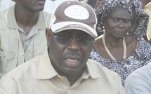 Macky Sall vient de quitter sa maison de Mermoz