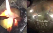 VIDEO - Cet artiste sénégalais conçoit un Ballon d’Or pour Sadio Mané