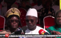 M. Oumar Guèye, Ministre des Collectivités locales à l'inauguration des infrastructures à Ndiaffate (VIDEO)