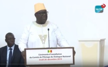 VIDEO - Discours de Famara Sagna, président du Comité de pilotage du Dialogue national