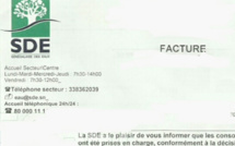 Factures d’eau: les caisses de la Sde fermées, ce 31 décembre