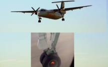 VIDÉO: Un passager filme l'avion qui perd une roue au décollage