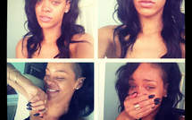 Rihanna a honte de ses propres photos