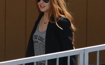 Photos : Lindsay Lohan fait du grabuge sur le tournage de Glee