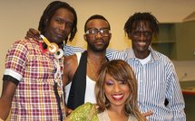 Fally Ipoupa en compagnie de Gélongal et Viviane pour une surprise?