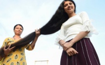 Inde: A 17 ans, une adolescente a des cheveux longs de 190 centimètres