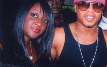 El Hadj Diouf en compagnie de Gabrielle Goudiaby