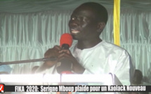 VIDEO - FIKA 2020 - Serigne Mboup plaide pour un Kaolack nouveau !
