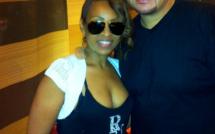 Viviane Chidid en compagnie de Fat Joe à Bata