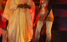 El Hadj Malick Gakou et Queen Biz sur scène! 