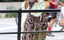 Photo : Pause tendresse pour Mariska Hargitay et sa fille