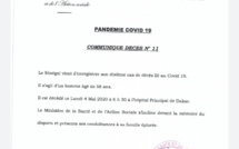 Covid-19 / Le Sénégal enregistre son 10e décès: Un homme âgé de 58 ans trépasse