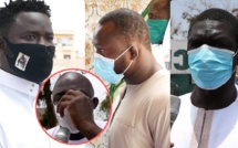 VIDEO - Réactions de Balla Gaye 2, Gris bordeaux, Eumeu Sène....à l'enterrement du père de Modou Lô