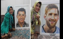 Fateme Hamami : découvrez l’artiste iranienne paralysée qui réalise le portrait des stars avec ses orteils (photos)