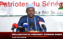 En DIrect - Le président de Pastef, Ousmane Sonko s'adresse aux Sénégalais