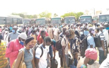 Reprise des cours le 2 juin: Ralliement massif des enseignants au terminus des bus Dem Dikk (Vidéo)