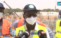 Visite de chantier du  DG de la Sones, Charles Fall dans la commune de Keur Momar Sarr (Vidéo)