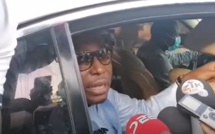 VIDEO - Déclaration de Barthélémy Dias après sa sortie de la SR de Colobane