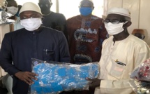Covid-19: Le maire de la commune de Sangalkam, M. Oumar Guèye offre 20 000 masques aux populations  (Vidéo)