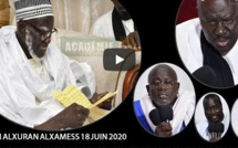 VIDEO - Ndigueul Khalifou général Mourides yi jëm ci jangum Alxuran, ce Jeudi 18 juin 2020