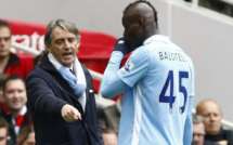 Man. City : le torchon brûle entre Mario Balotelli et Roberto Mancini