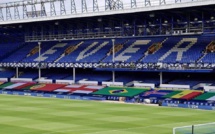 Premier League - Derby Everton vs Liverpool - Le drapeau du Sénégal à Goodison Park