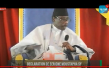 EN DIRECT DE TIVAOUANE: LA DÉCLARATION DE SERIGNE MOUSTAPHA SY (Vidéo)