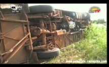 [VIDEO] Accident motel sur la Route de Mbirkilane - 2 Morts et 20 blessés