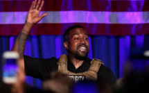 Présidentielle américaine: Kanye West lance sa campagne lors d'un meeting décousu
